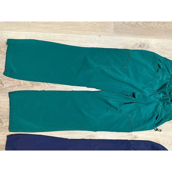 iflex by CherokeeWomen's Knit Waistband Scrub Pant Lot of 2 medium Petite GUC - Picture 2 of 12